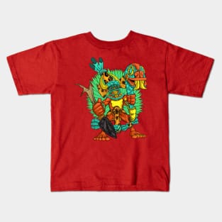 Sacerdote Tlaloc Kids T-Shirt